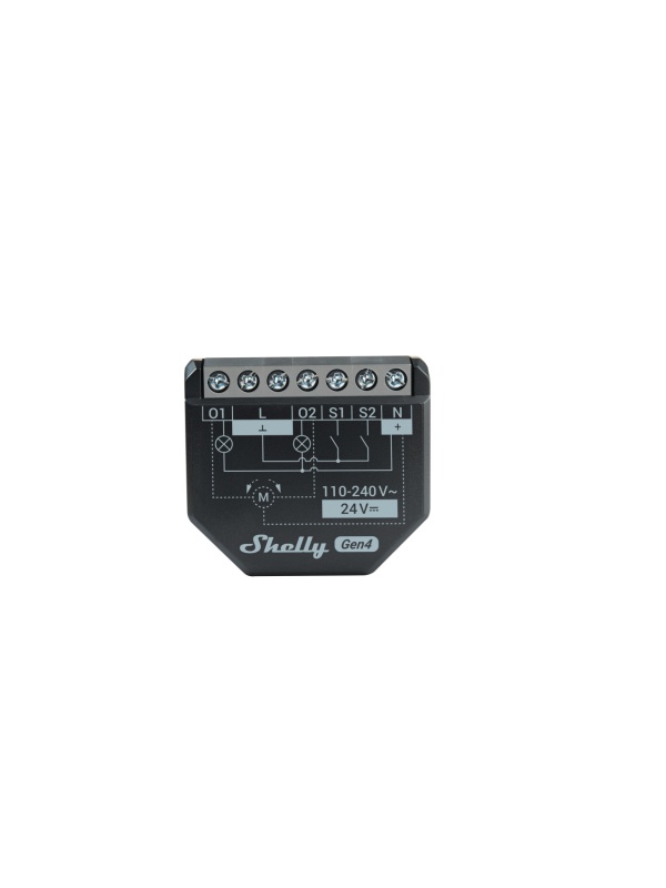 Resigilat Releu inteligent Shelly 2PM GEN4, 2 canale, 2x10A, monitorizare consum, multiprotocol (WiFi, bluetooth, matter, zigbee) , integrare Home Assistant - Img 2