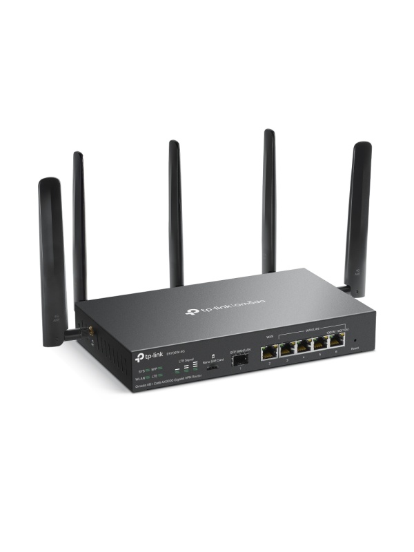 Router wireless TP-Link Omada ER706W-4G, banda dubla, AX3000, 4G+ - Img 4