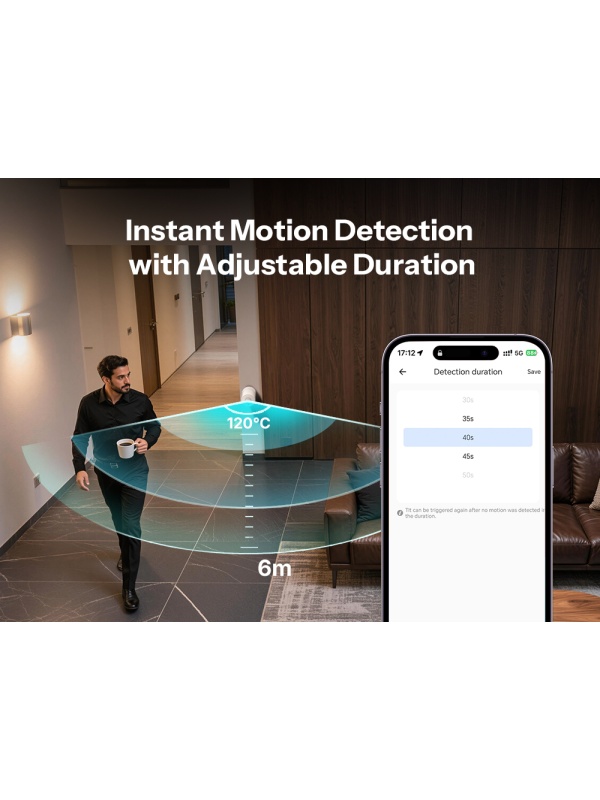 Senzor de Mișcare Inteligent Sonoff SNZB-03P Gen2 – Protocol Zigbee 3.0, Sensibilitate &amp; Timp de Detecție Reglabil, Autonomie Baterie de până la 5 Ani, Suport Orientabil Inclus - Img 7