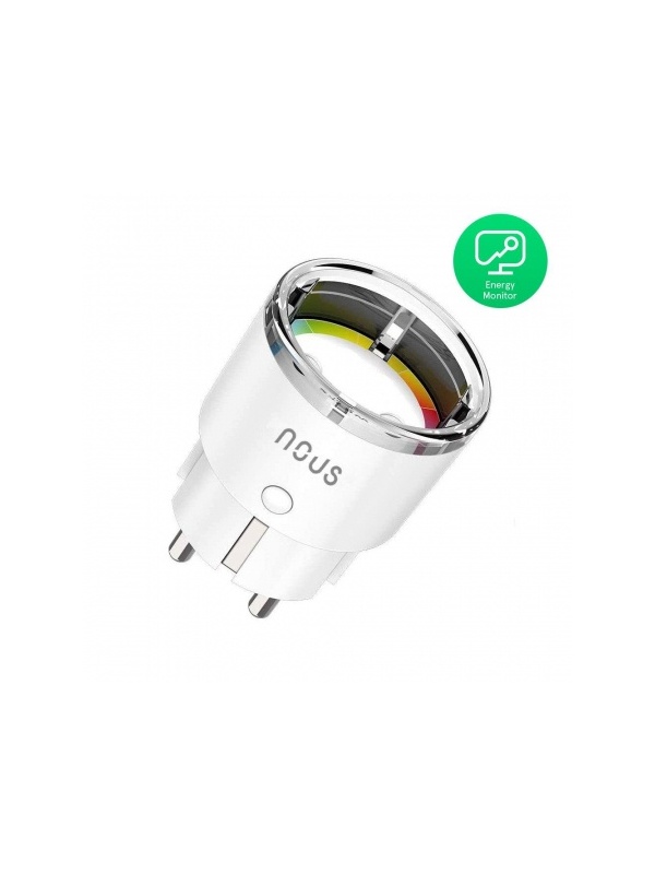 Set 2 prize inteligente Nous A1, Wi-Fi, 15A/3450W, Monitorizare energie , control vocal, compatibil Google Assistant, amazon alexa - Img 3