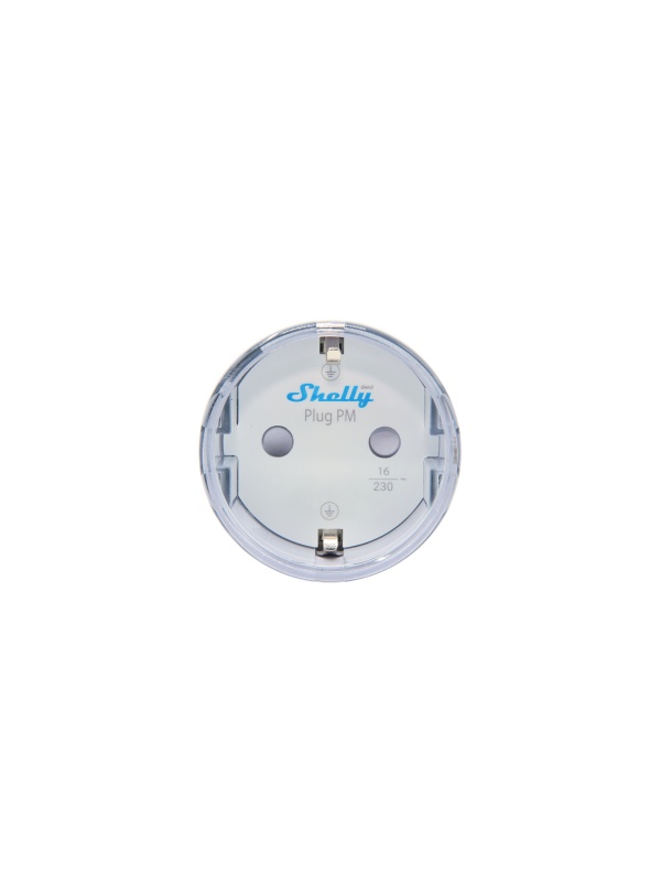 Shelly Plug PM PM Gen3 Weiß - Smart Plug mit Stromüberwachung, Wi-Fi &amp; Bluetooth, 2500W, neue Generation Gen3 - Img 2