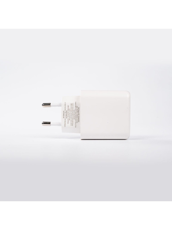 Smart charger Shelly GaN 65W white - USB-C and USB-A, Power Delivery, EU plug, for laptops, phones and Shelly devices - Img 3
