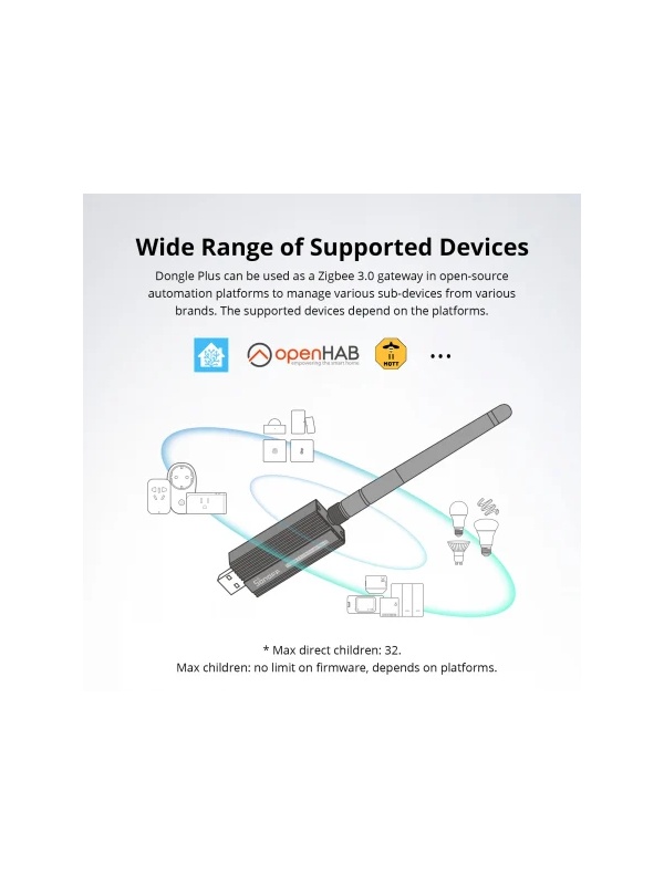 Sonoff ZBDongle-E – Adaptor USB Universal Zigbee 3.0 pentru Integrare Smart Home - Img 8