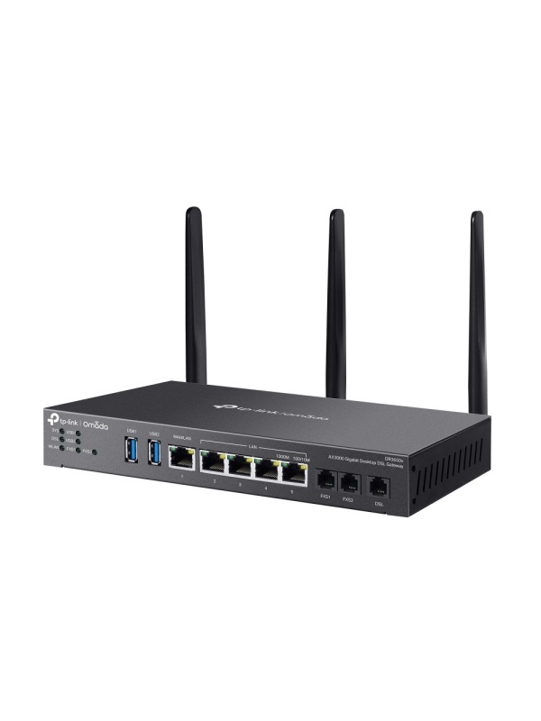 TP-Link Omada DR3650V – Gateway DSL Gigabit AX3000, Wi-Fi 6, VoIP, VPN Avansat și Management Centralizat Omada SDN - Img 2