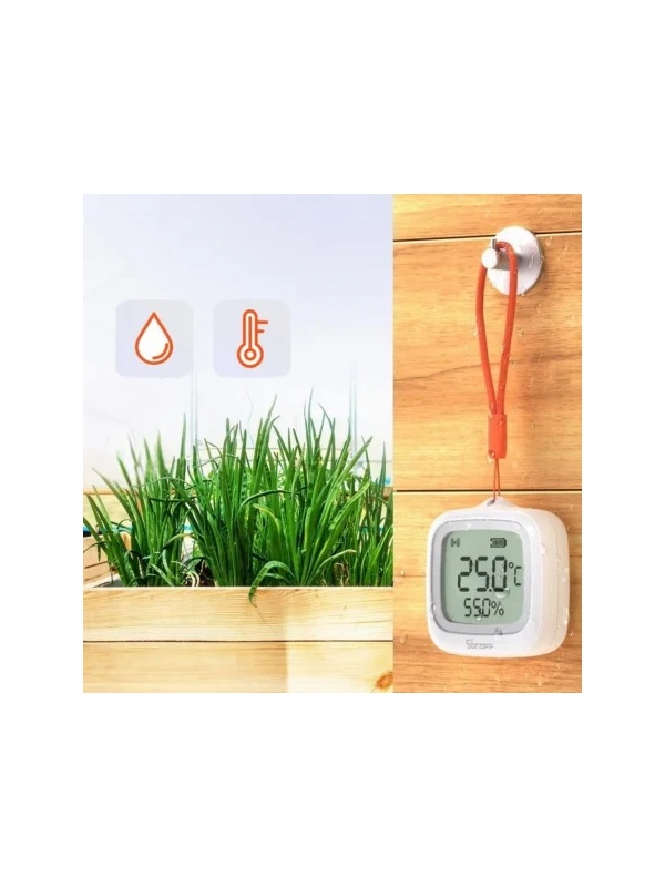 Сензор за температура и влажност Sonoff SNZB-02WD, Zigbee 3.0 - Img 6