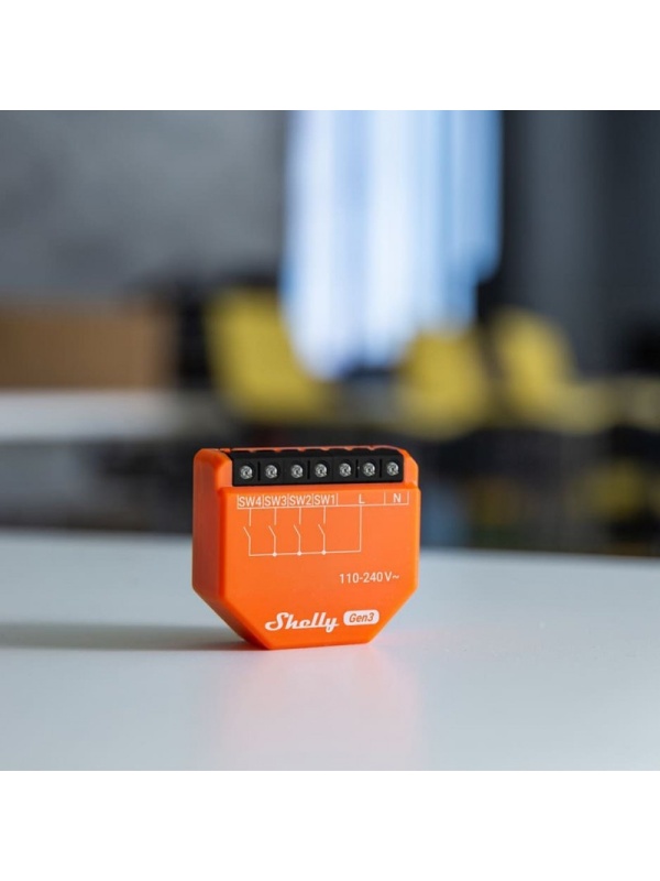 Resigilat Modul de activare al scenelor Shelly I4 GEN3, WiFi, 4 intrari digitale - Img 4