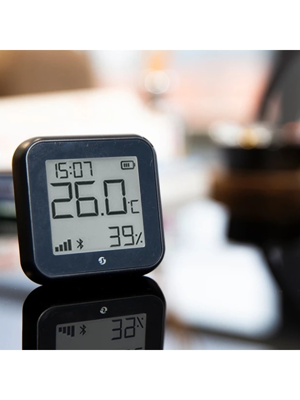 Resigilat Termostat Shelly H&amp;T Gen3 Matte Black, ecran E-ink, WiFi, control aplicatie - Img 2