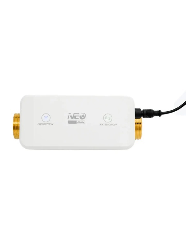 Shelly Neo Smart Water Valve – Robinet Inteligent pentru Apă, Wi-Fi &amp; Bluetooth, Închidere Automată și Protecție Inundații - Img 3