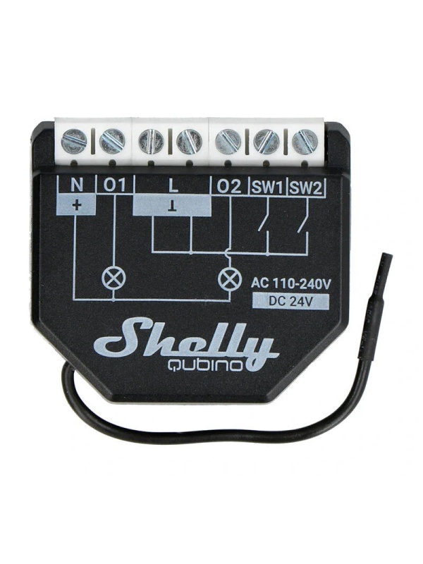 Shelly QUIBINO Wave Shutter Shutter - Schalter für die Steuerung von Jalousien, Rollläden und automatischen Türen, Z-Wave, 2 Kanäle, 10A - Img 2
