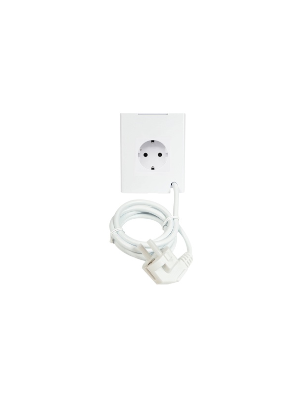 Shelly Socket for Wall Display Stand White – Soclu pentru Montaj pe Stand al Shelly Wall Display, Alb - Img 6