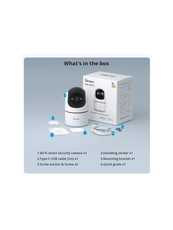 SONOFF CAM Pan-Tilt 2 – Camera de supraveghere inteligenta pentru interior - Img 10