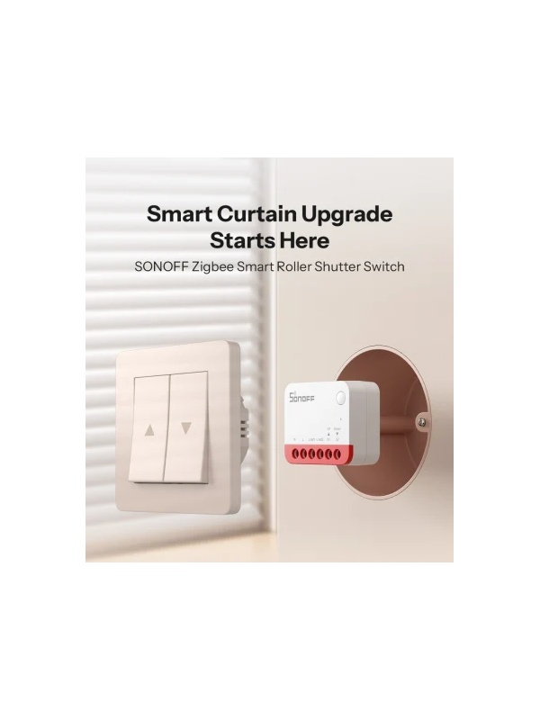 SONOFF Zigbee Smart Roller Shutter Switch MINI-ZBRBS - Komplette Steuerung für Jalousien, Vorhänge und Rollläden - Img 5