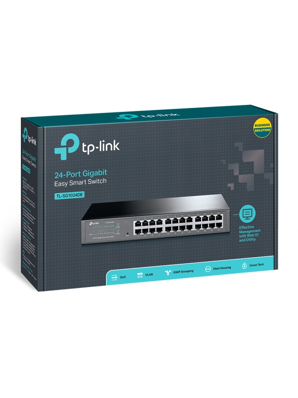 Switch Easy Smart TP-Link Omada TL-SG1024DE, 24 de porturi - Img 5