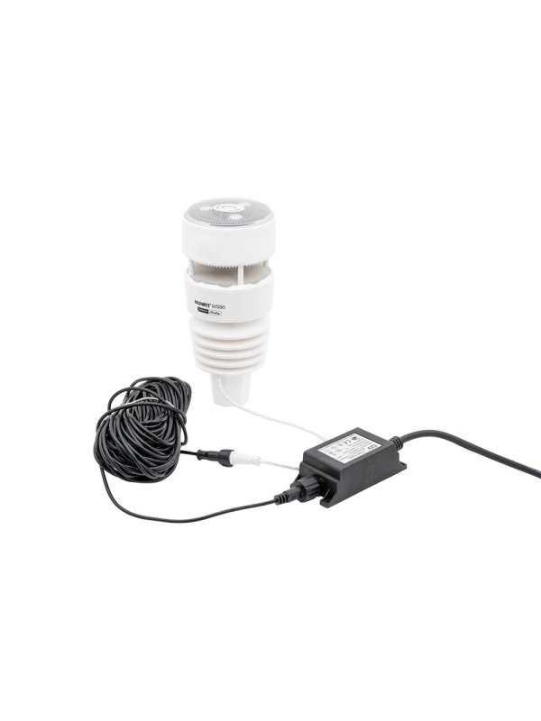 Захранване DC 12V/1A с кабел 20 m за метеорологичната станция Ecowitt WS90 - Img 4