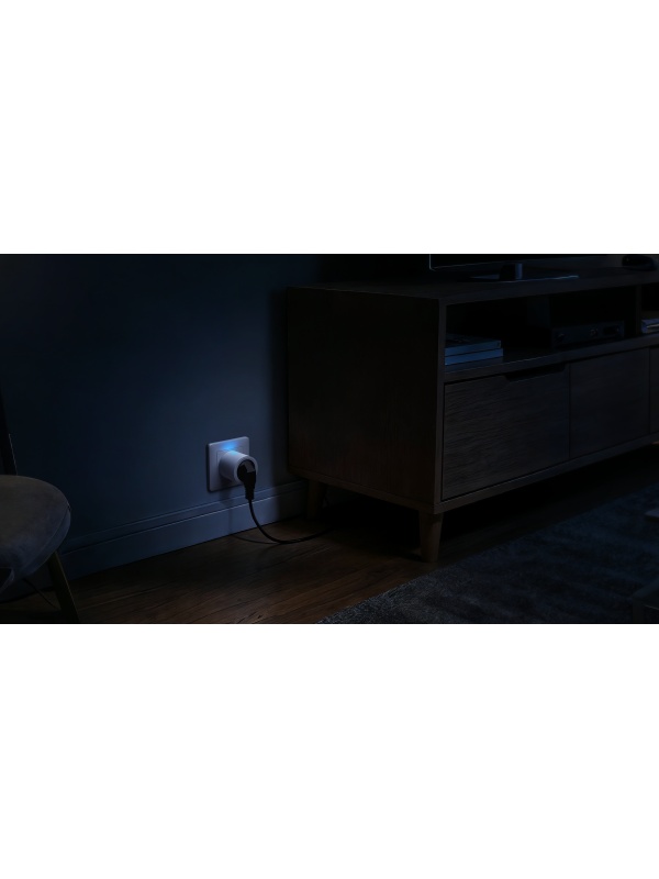 Aqara Power Plug H2 (EU, RGB) – Priză Inteligentă 16A, Protocol Thread &amp; Zigbee 3.0, Măsurare Consum Energy, Inel LED RGB Customizabil, Compatibil Nativ Matter &amp; Apple Home - Img 6