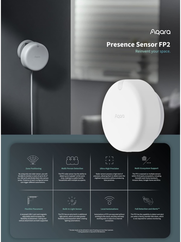 Presence sensor Aqara FP2 - Img 8