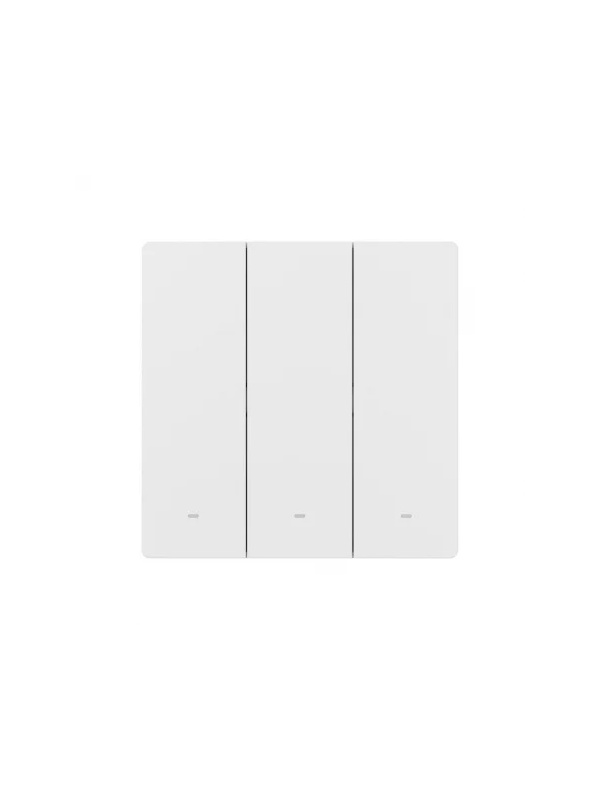 Resigilat Întrerupător inteligent Sonoff ZBM5-3C-86W, 3 canale, 10A, Zigbee , Alb - Img 2