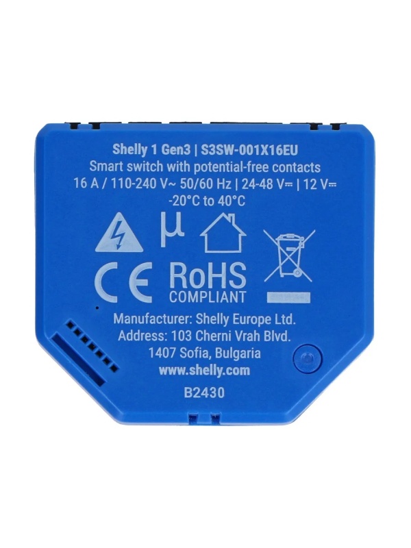 Resigilat Pachet de 4 relee Shelly 1 Gen3 - Img 4