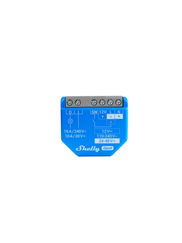 Resigilat Releu inteligent Shelly 1 GEN4, 1 canal, 16A, multiprotocol (WiFi, bluetooth, matter, zigbee), contact uscat - Img 2