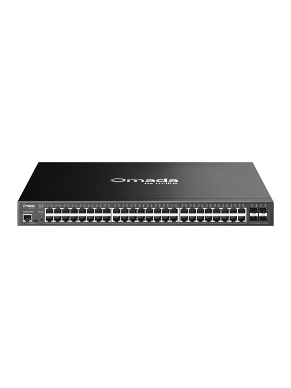 Switch TP-Link Omada SG3452XMPP, 48 porte Gigabit (40 PoE+ + 8 PoE++), 4 slot SFP+ da 10G, potenza PoE 750 W - Img 5