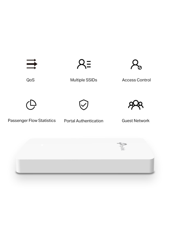 Access Point Wi-Fi AC1200 cu montare în perete și 4 porturi Gigabit – TP-Link Omada EAP235-Wall - Img 5