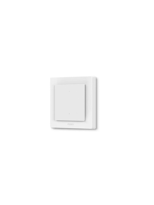 AQARA Lichtschalter H2 EU (2 Taster, 1 Kanal) (WS-K07D) - Zigbee und Gewinde, mit Relais - Img 2