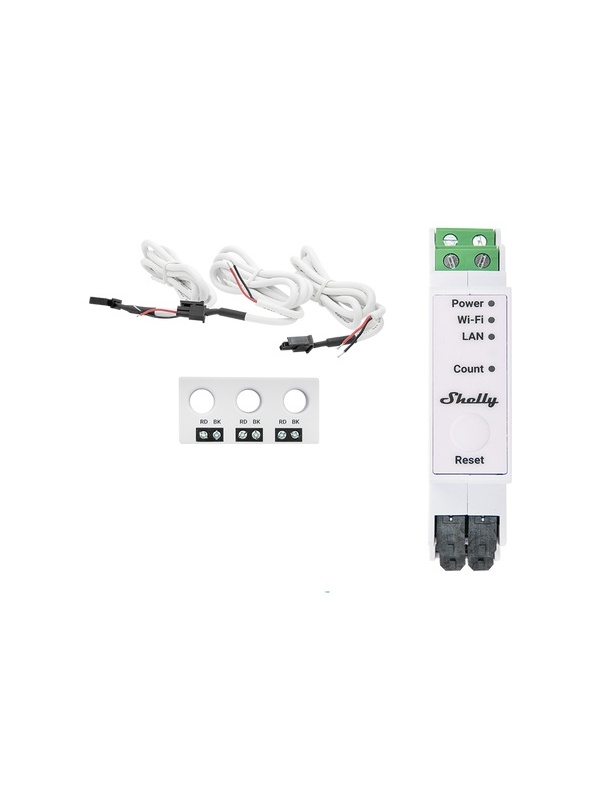 Resigilat Contor de energie Shelly Pro 3EM 3CT 63 - Img 2
