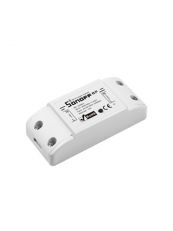 Resigilat Sonoff RFR2 – Releu Inteligent Monofazat, Wi-Fi 2.4 GHz &amp; Radiofrecvență 433 MHz, Sarcină Maxima 10A (2200W), Control Local și Cloud eWeLink - Img 3