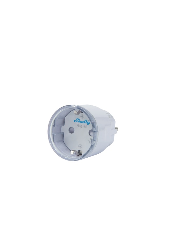 Shelly Plug PM PM Gen3 Weiß - Smart Plug mit Stromüberwachung, Wi-Fi &amp; Bluetooth, 2500W, neue Generation Gen3 - Img 3