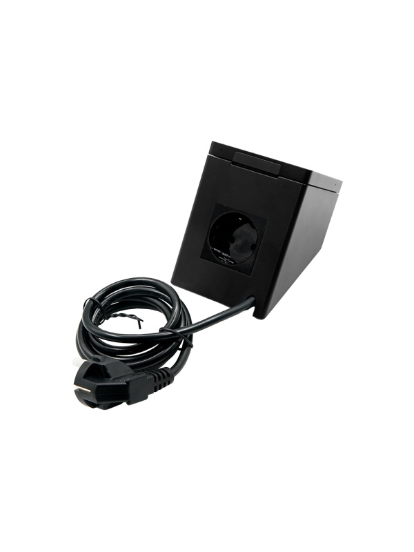 Shelly Socket for Wall Display Stand Black– Soclu pentru Montaj pe Stand al Shelly Wall Display, Negru - Img 8
