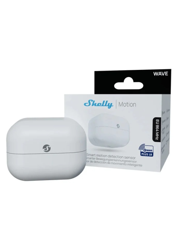 Shelly Wave Motion (2025) LR – Senzor de Mișcare Inteligent Z-Wave, Tehnologie Long Range și Monitorizare Mediu - Img 2