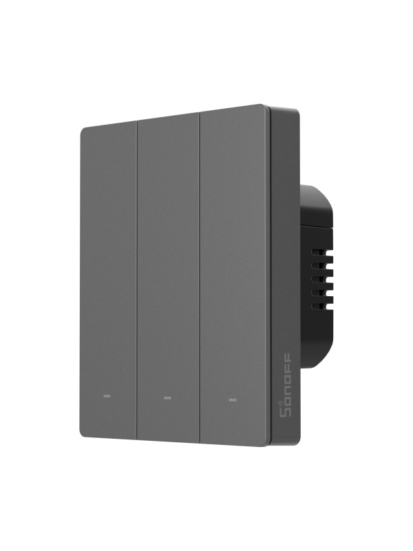 Sonoff M5-3C-80M - Triple Intelligent Switch with Physical Pushbutton, 3 Channel, Protocol Matter, SwitchMan Series (Type 80) - Img 2
