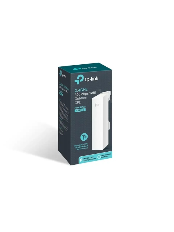 TP-Link Omada CPE210 – Acces Point de Exterior 2.4GHz 300Mbps, Antenă Directivă 9dBi, Transmisie 5km+ - Img 2