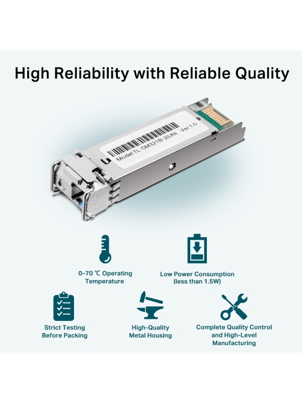TP-Link TL-SM321B-2 SFP-Modul, LC-Anschluss - Img 5