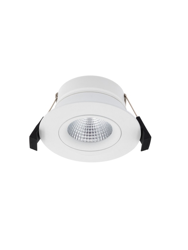 LightSolutions Hilux DS8 White – Recessed LED Spotlight, Minimalist Design, High Performance and Matt White Finish - Img 2