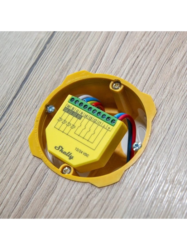 Resigilat Controller benzi LED Shelly Plus RGBW PM 12/24V (WiFi) - Img 4