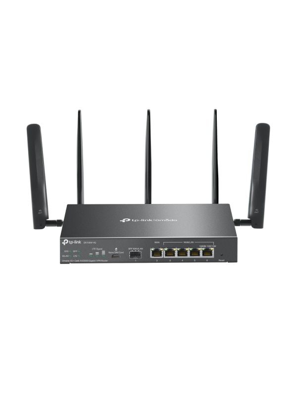 Router wireless TP-Link Omada ER706W-4G, banda dubla, AX3000, 4G+ - Img 2