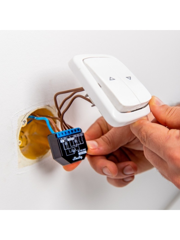 Shelly Plus 2PM - 2-channel smart relay with energy meter, WiFi, app control, compatible with Amazon Alexa, Google Assistant and Home Assistant - Img 3