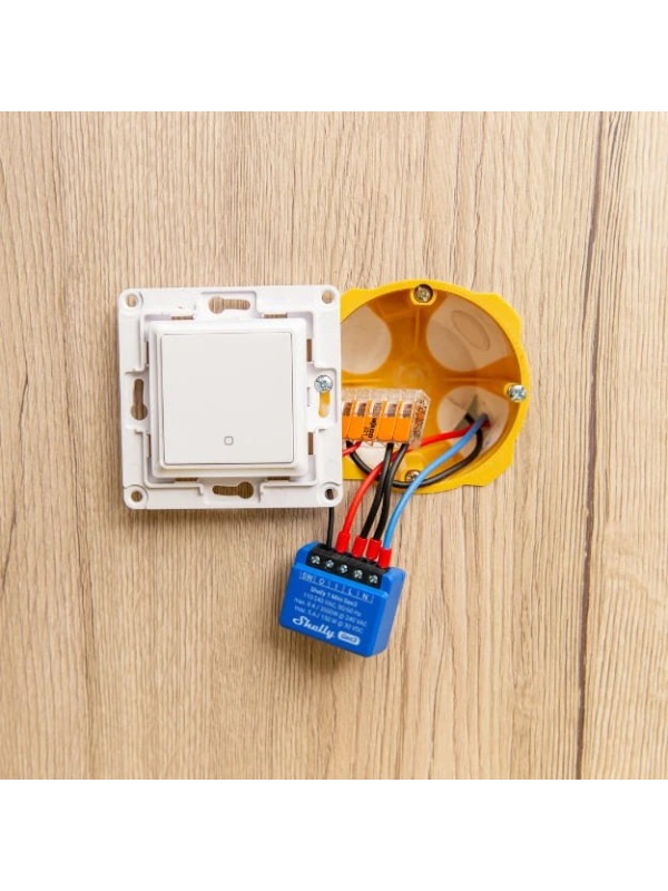 Shelly Smart Relay 1 Mini GEN3, 1 channel, 8A - Img 3