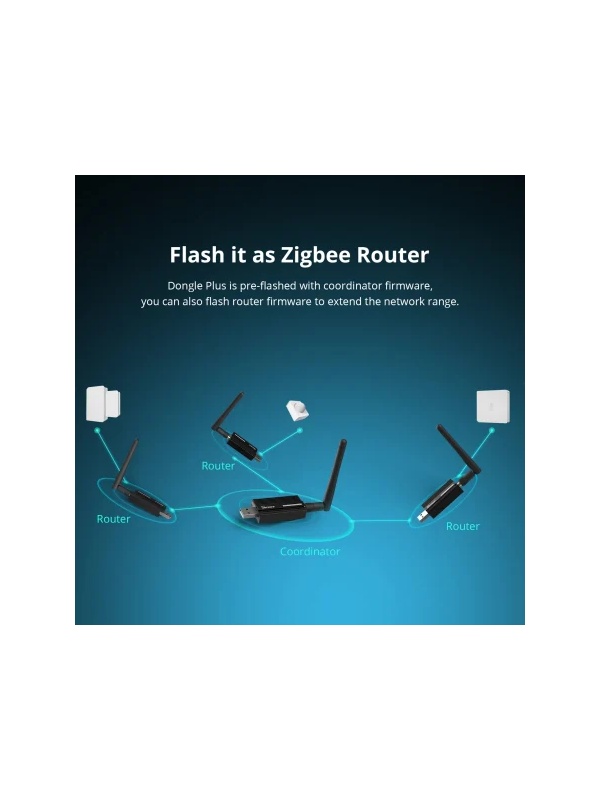 Sonoff ZBDongle-E – Adaptor USB Universal Zigbee 3.0 pentru Integrare Smart Home - Img 6