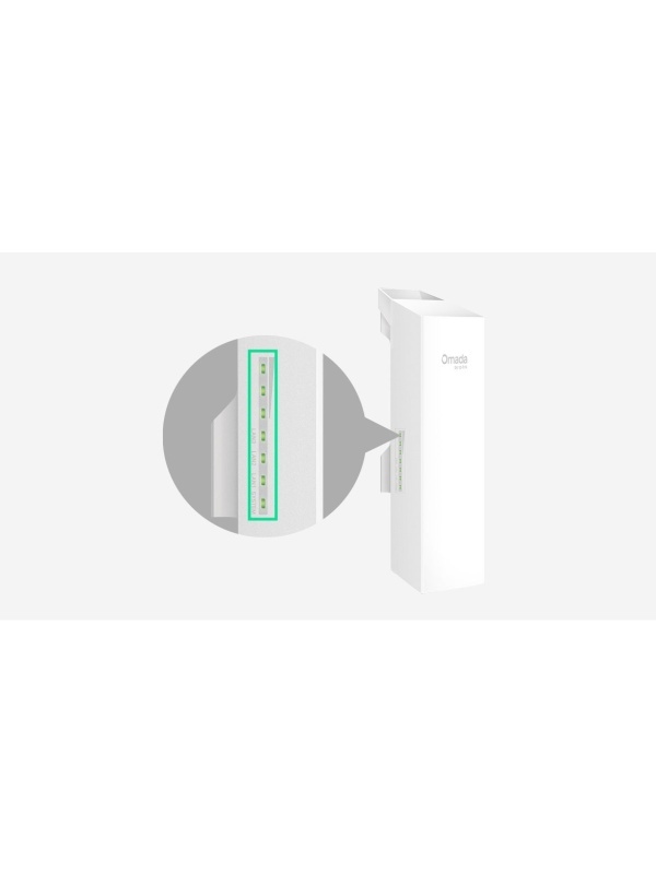 TP-Link Omada EAP100-Bridge KIT – Kit Bridge Wireless Exterior 2.4 GHz, 300 Mbps, Transmisie până la 500m, IP65, Configurare Automată Plug-and-Play - Img 2