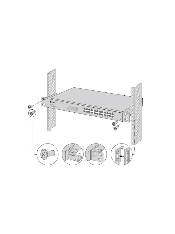 Kit de montare in Rack TP-Link RackMount Kit-19 - Img 3