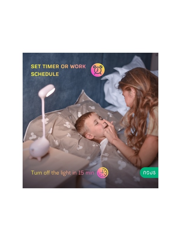 NOUS A8 WiFi smart socket, 10A, Sprachsteuerung, kompatibel mit Google Assistant, Amazon Alexa - Img 5