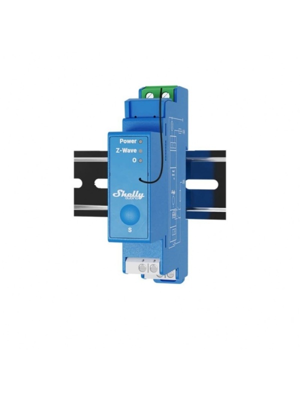 Releu inteligent Shelly Qubino Wave Pro 1, 16A, 1 canal, Z-Wave - Img 4