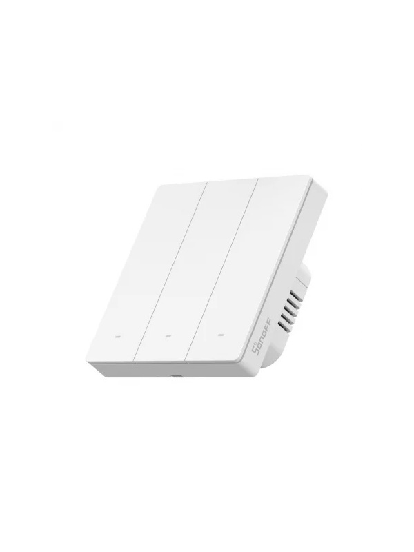 Resigilat Întrerupător inteligent Sonoff ZBM5-3C-86W, 3 canale, 10A, Zigbee , Alb - Img 3