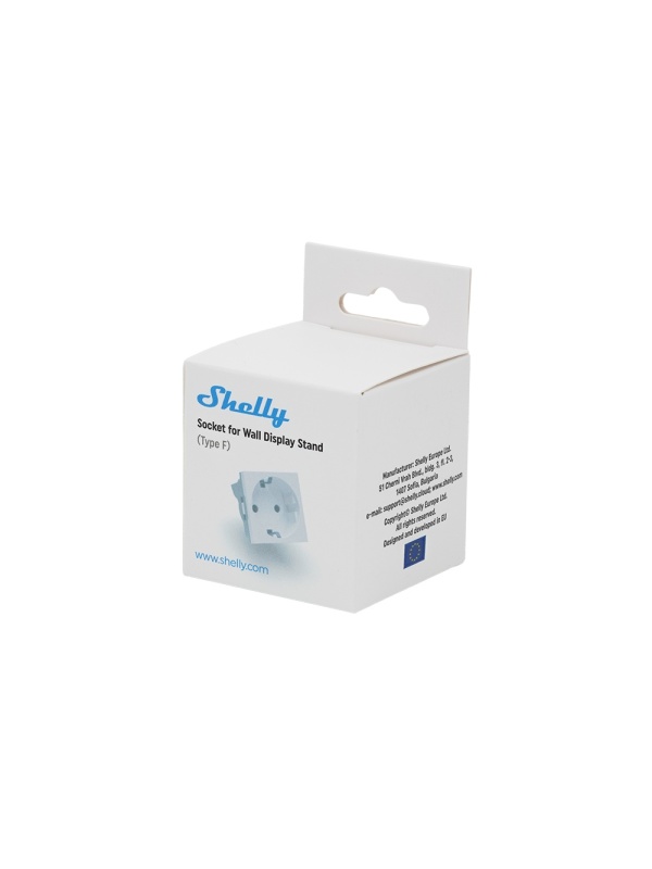 Resigilat Shelly Socket for Wall Display Stand White – Soclu pentru Montaj pe Stand al Shelly Wall Display, Alb - Img 2