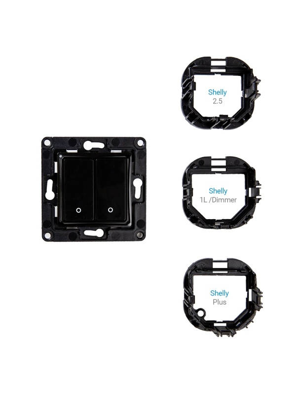 Resigilat Shelly Wall Switch 2 - negru - Img 2