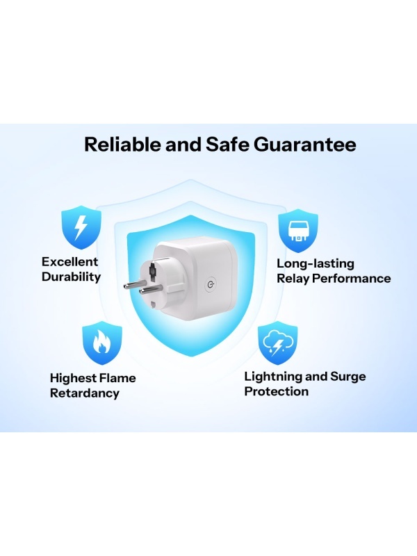 Sonoff S61STPF(EU) – Priză Inteligentă Matter cu Monitorizare Consum, Protecție la Suprasarcină și Control Wi-Fi - Img 5
