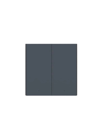 Intrerupator inteligent Aqara H1, necesita NUL, 2 canale, Zigbee, Gri (WS-EUK04-G) - Img 2