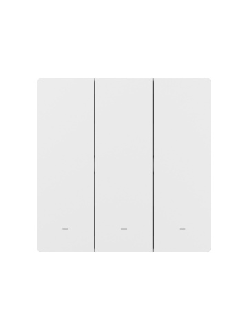 Întrerupător inteligent Sonoff ZBM5-3C-86W, 3 canale, 10A, Zigbee , Alb